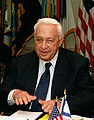 Ariel Sharon in 2001