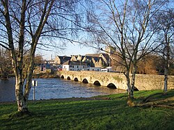 Holycross Bridge and abbey