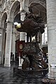 Naturalistiche preekstoel in de Sint-Jan Baptist ten Begijnhofkerk te Brussel