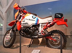 La BMW amb què Gaston Rahier guanyà el Ral·li Dakar de 1985