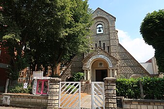 Temple protestant de la Réconciliation, dans la cité-jardin.