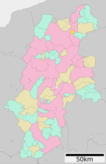 小布施町位置図