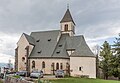 English: Wolfgang chapel and southeastern view Deutsch: Wolfgangskapelle und SO-Ansicht