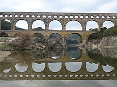 Le pont du Gard.