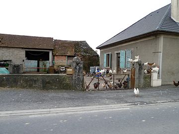 Une ferme d'Auriac.