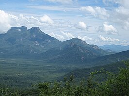 Bergrug Serra da Leba in de provincie Huíla