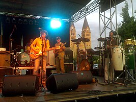 Quimby in concert at Nyíregyháza