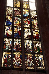 Volckamer-Fenster in der Sebaldskirche, Ende des 15. Jh.