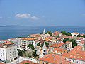 Panorama av Zadar