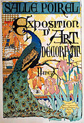 Cartel modernista de Camille Martin (1894).