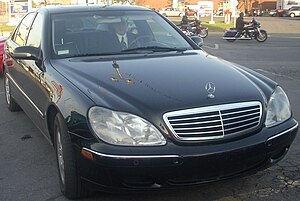 Mercedes-Benz S-Class V220 (Orange Julep)