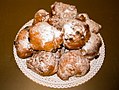 Oliebollen tijdens Oudejaarsavond