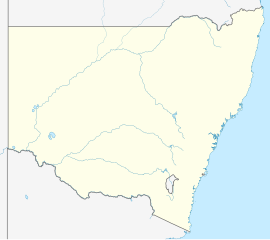 Newcastle trên bản đồ New South Wales