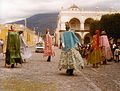 Sacramentsprocessie in Guatemala