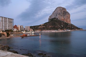 Vista de Atesdecer en el Peñón de Ifac