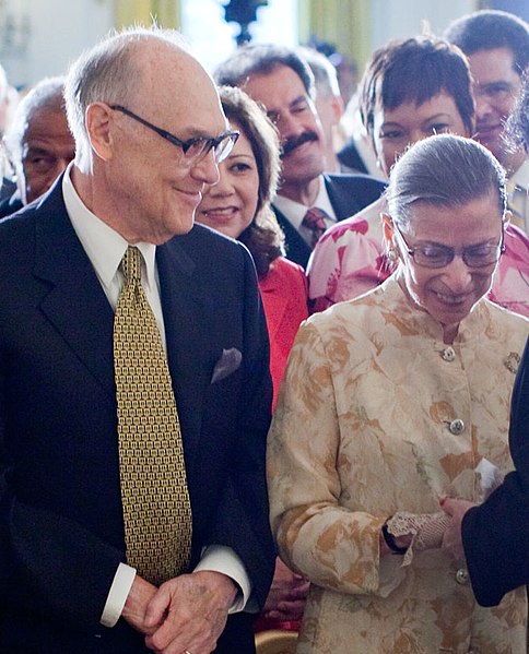 File:Justice Ruth Bader Ginsburg and her husband Martin D. Ginsburg in 2009.jpg