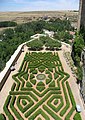 View of the Gardens of Alcázar.