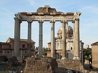 tempio di Saturno al foro romano