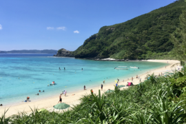 Tokashiku Beach on Tokashiki Island Okinawa 2018.png