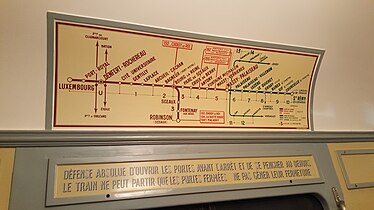 Plan de la ligne.