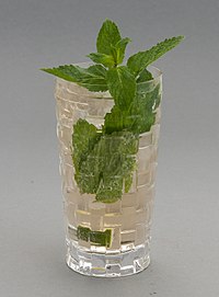 Een glas Mojito