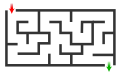 a maze