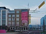 Op de Willemstunnel (zicht naar Hotel Haarhuis)