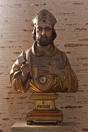 Buste de saint Phébade.