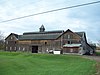 Black and White Farm Barn