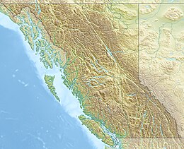 Mount Forddred is located in British Columbia