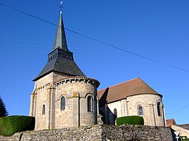 Kerk in Boussac-Bourg