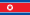 Bandera de Corea del Norte