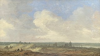 Blick auf Arnheim (Arnhem), 1645, Privatbesitz, ex-Kimbell Art Museum, Fort Worth, Texas