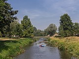 cerca Moergestel, el rio: Reusel