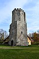 The medieval watchtower of Porkuni Castle