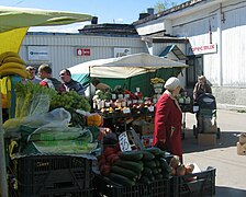 Le marché de Sortavala.