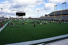 Tim Hortons Field - Field.JPG