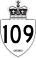 Highway 109 marker