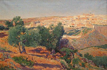 1909 Vue de Tolède depuis la Vega Baja (Musée Santa Cruz de Tolède)