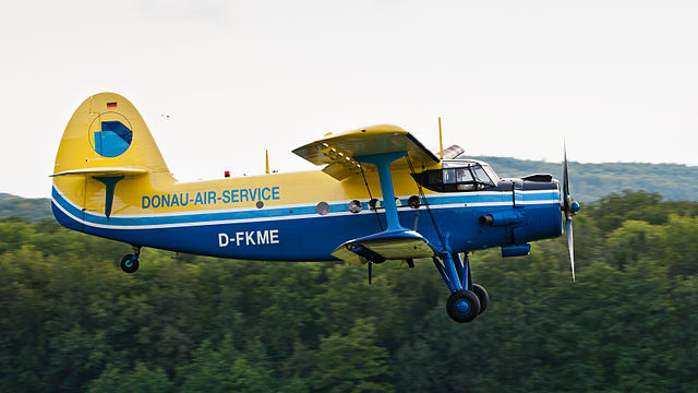 Donau Air Service Antonov An-2 (built in 1957).