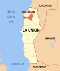 Balaoan – Mappa