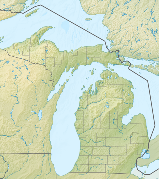 File:Relief map of USA Michigan.png