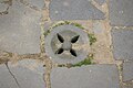 Reconstruction of an ancient Roman storm drain in Xanten, Germany