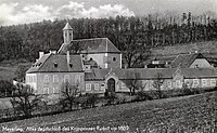 Mayerling Lodge as it appeared before Crown Prince Rudolf's death there in 1889.