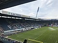 Osttribüne des Ostseestadions im Jahr 2019