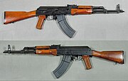 AKM assault rifle