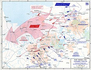 Початок Східно-Прусської операції, 17-23 серпня 1914