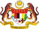 Coat of arms of Malaysia (1965-1975).