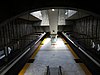 The platform level of Glen Park station, 2018