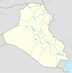 Baghdad على خريطة العراق